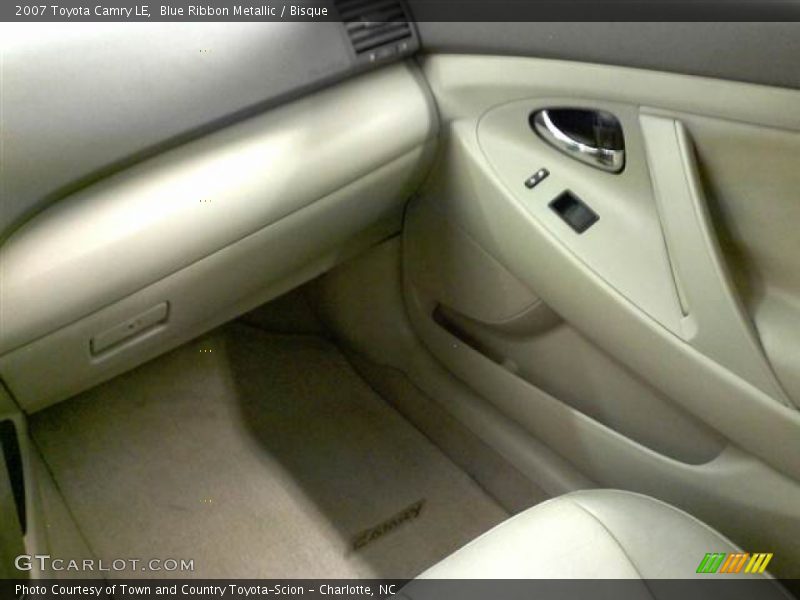 Blue Ribbon Metallic / Bisque 2007 Toyota Camry LE