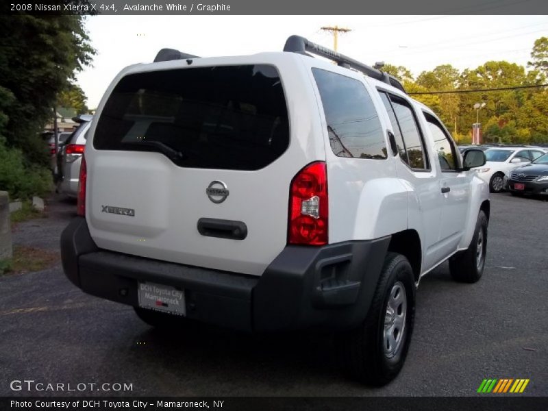 Avalanche White / Graphite 2008 Nissan Xterra X 4x4