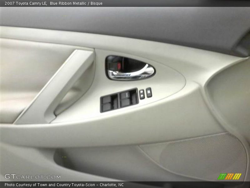 Blue Ribbon Metallic / Bisque 2007 Toyota Camry LE