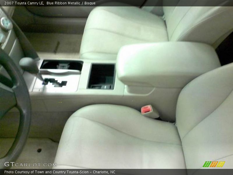 Blue Ribbon Metallic / Bisque 2007 Toyota Camry LE