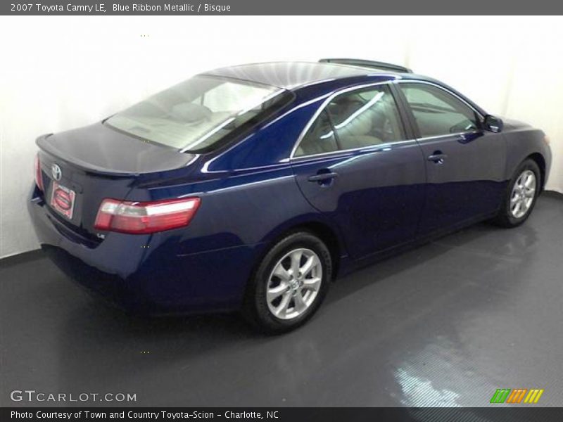 Blue Ribbon Metallic / Bisque 2007 Toyota Camry LE