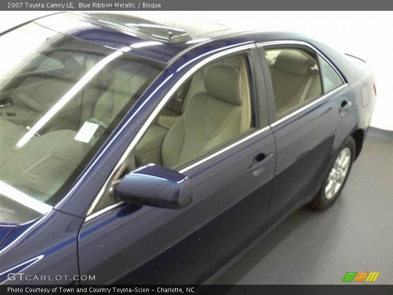 Blue Ribbon Metallic / Bisque 2007 Toyota Camry LE