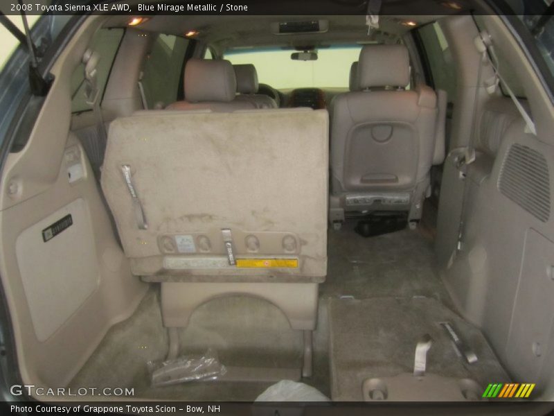 Blue Mirage Metallic / Stone 2008 Toyota Sienna XLE AWD