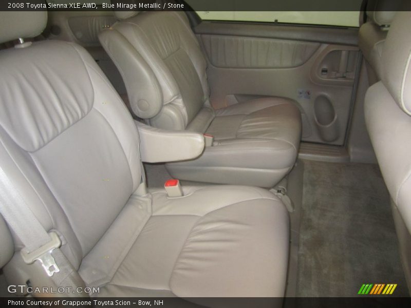 Blue Mirage Metallic / Stone 2008 Toyota Sienna XLE AWD