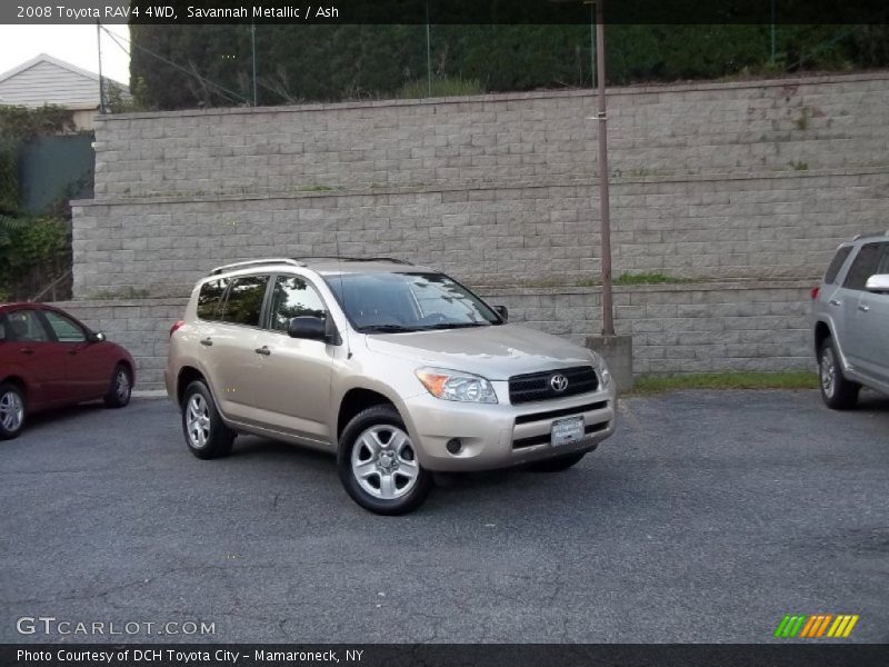 Savannah Metallic / Ash 2008 Toyota RAV4 4WD
