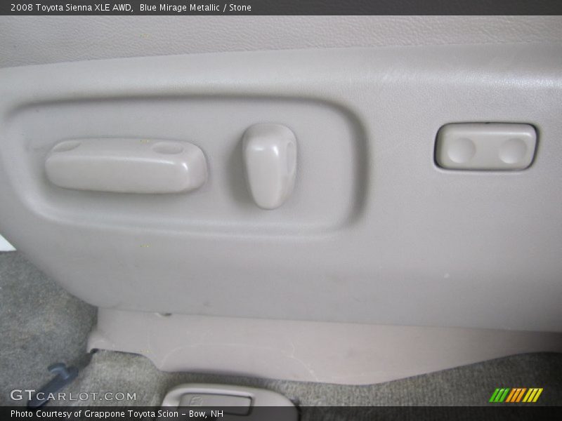 Blue Mirage Metallic / Stone 2008 Toyota Sienna XLE AWD