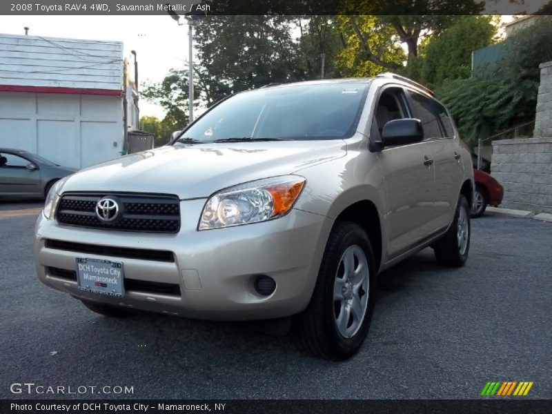 Savannah Metallic / Ash 2008 Toyota RAV4 4WD