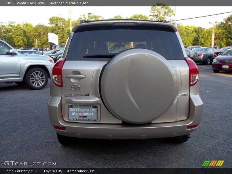 Savannah Metallic / Ash 2008 Toyota RAV4 4WD