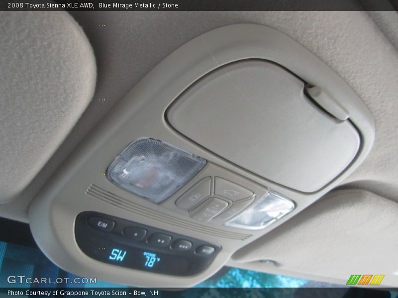Blue Mirage Metallic / Stone 2008 Toyota Sienna XLE AWD
