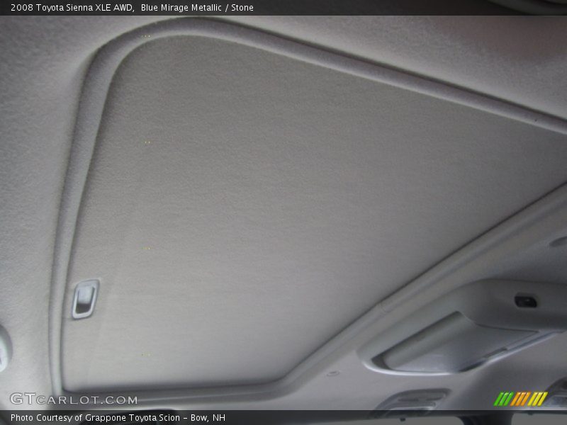 Blue Mirage Metallic / Stone 2008 Toyota Sienna XLE AWD