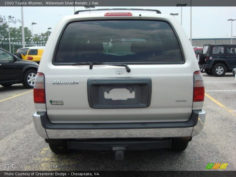 Millennium Silver Metallic / Oak 2000 Toyota 4Runner