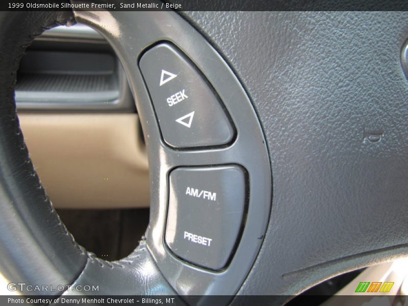 Controls of 1999 Silhouette Premier