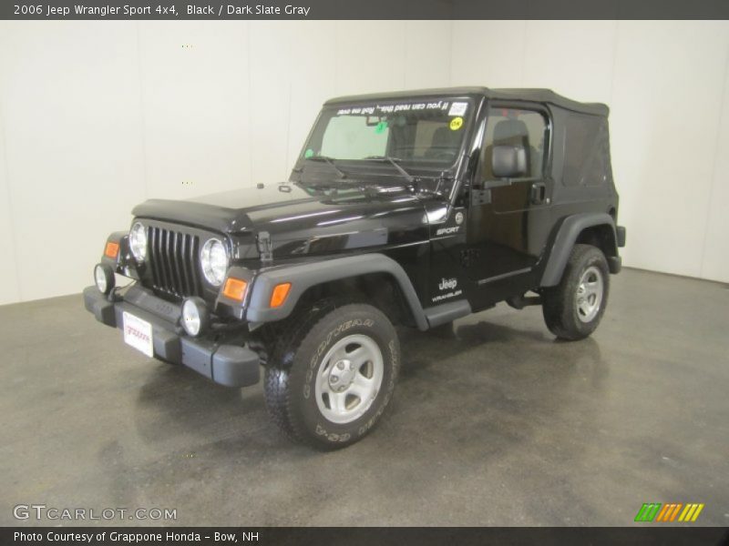 Black / Dark Slate Gray 2006 Jeep Wrangler Sport 4x4