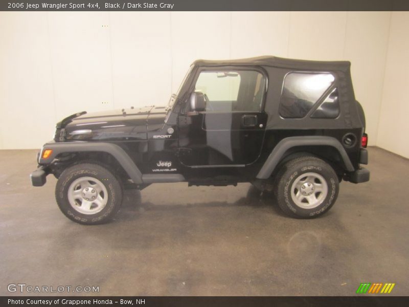 Black / Dark Slate Gray 2006 Jeep Wrangler Sport 4x4