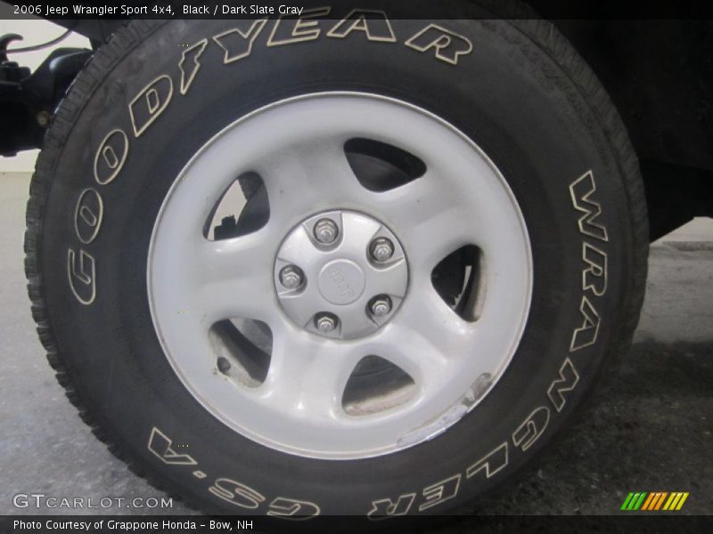 Black / Dark Slate Gray 2006 Jeep Wrangler Sport 4x4