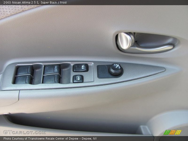 Super Black / Frost 2003 Nissan Altima 2.5 S