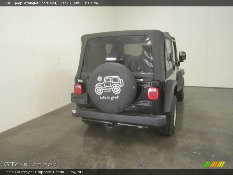 Black / Dark Slate Gray 2006 Jeep Wrangler Sport 4x4