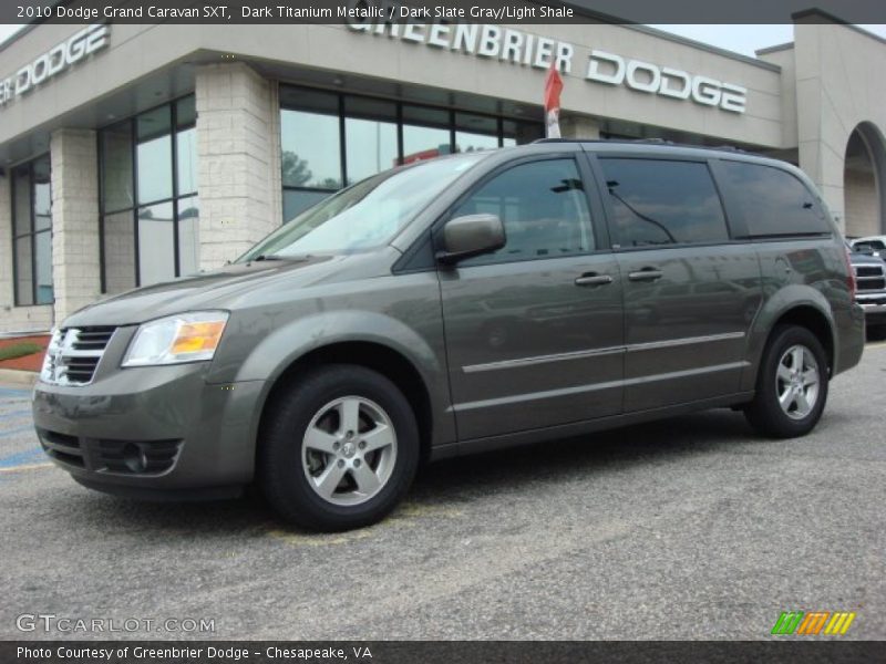 Dark Titanium Metallic / Dark Slate Gray/Light Shale 2010 Dodge Grand Caravan SXT