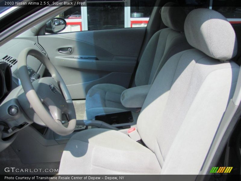 Super Black / Frost 2003 Nissan Altima 2.5 S
