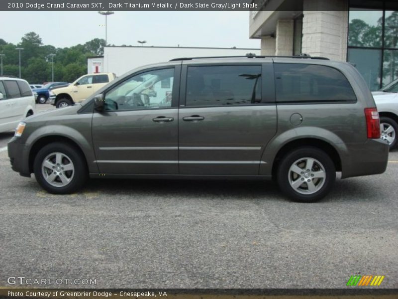 Dark Titanium Metallic / Dark Slate Gray/Light Shale 2010 Dodge Grand Caravan SXT