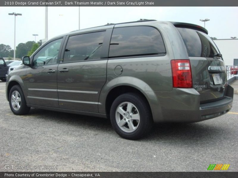 Dark Titanium Metallic / Dark Slate Gray/Light Shale 2010 Dodge Grand Caravan SXT