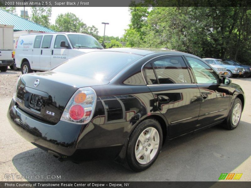 Super Black / Frost 2003 Nissan Altima 2.5 S