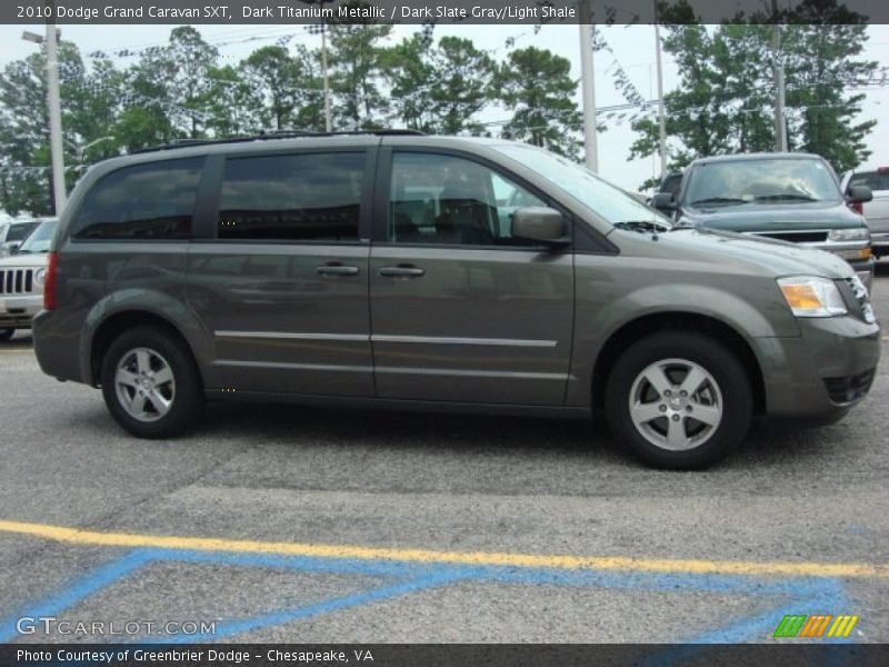 Dark Titanium Metallic / Dark Slate Gray/Light Shale 2010 Dodge Grand Caravan SXT