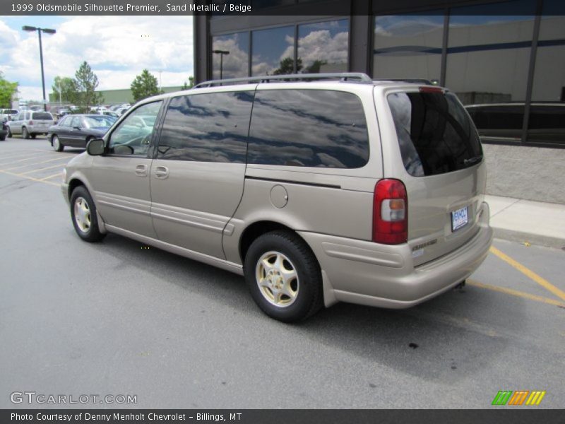 Sand Metallic / Beige 1999 Oldsmobile Silhouette Premier