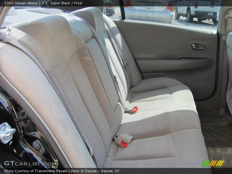 Super Black / Frost 2003 Nissan Altima 2.5 S