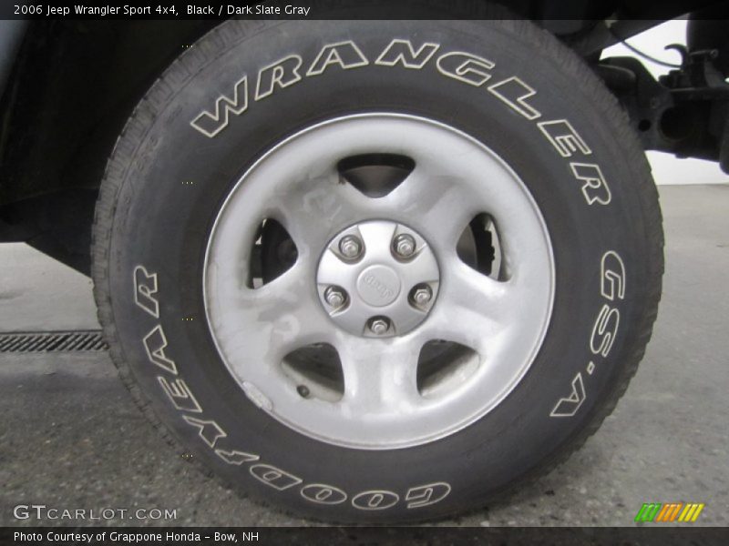 Black / Dark Slate Gray 2006 Jeep Wrangler Sport 4x4