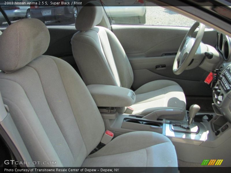 Super Black / Frost 2003 Nissan Altima 2.5 S