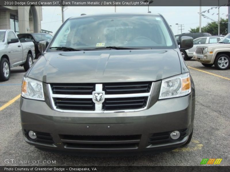 Dark Titanium Metallic / Dark Slate Gray/Light Shale 2010 Dodge Grand Caravan SXT