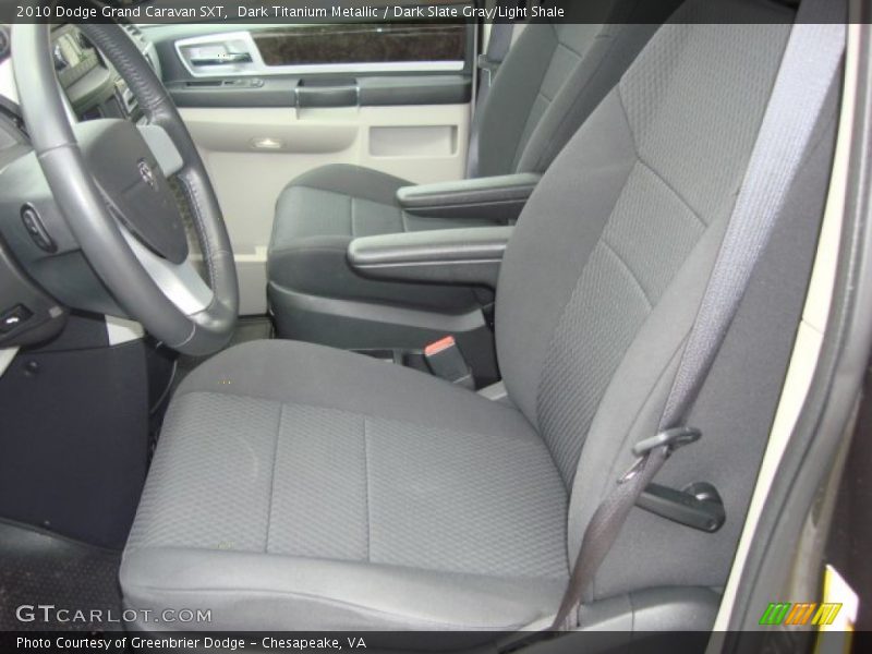 Dark Titanium Metallic / Dark Slate Gray/Light Shale 2010 Dodge Grand Caravan SXT
