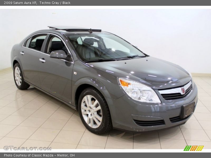 Techno Gray / Black 2009 Saturn Aura XR