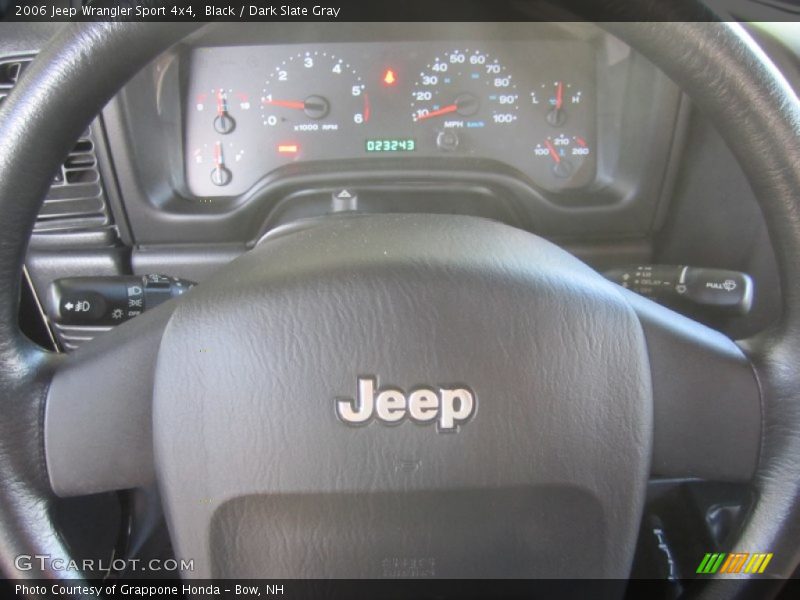Black / Dark Slate Gray 2006 Jeep Wrangler Sport 4x4