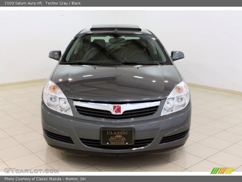 Techno Gray / Black 2009 Saturn Aura XR