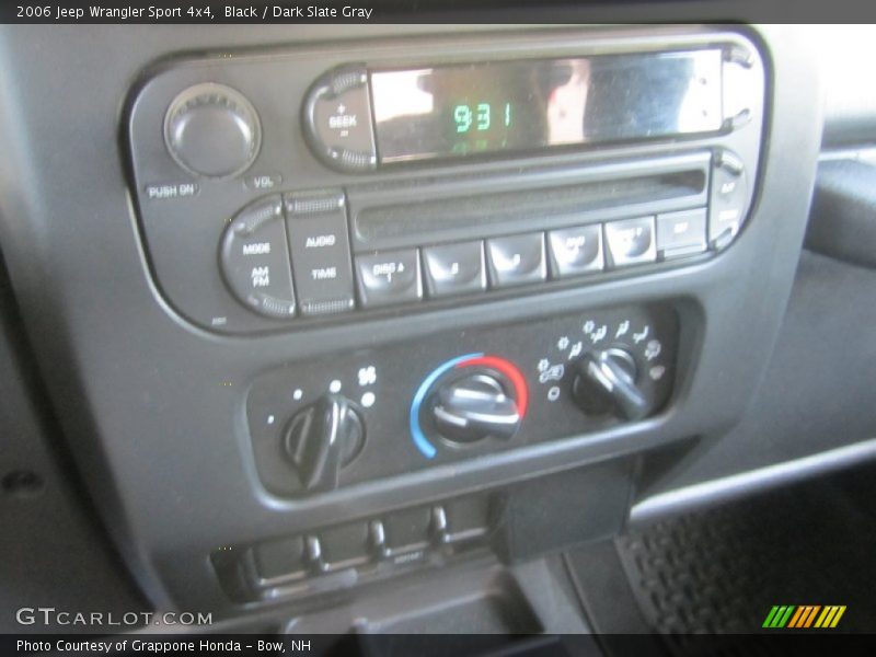 Black / Dark Slate Gray 2006 Jeep Wrangler Sport 4x4