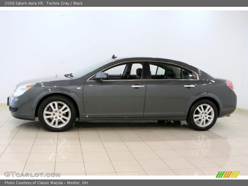 Techno Gray / Black 2009 Saturn Aura XR