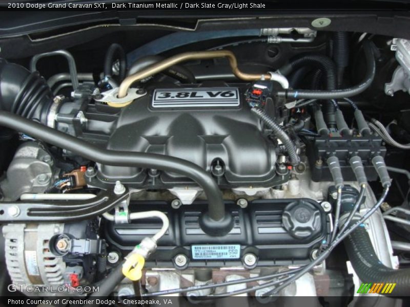 Dark Titanium Metallic / Dark Slate Gray/Light Shale 2010 Dodge Grand Caravan SXT