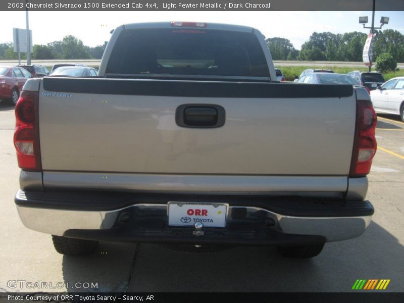 Light Pewter Metallic / Dark Charcoal 2003 Chevrolet Silverado 1500 Extended Cab 4x4