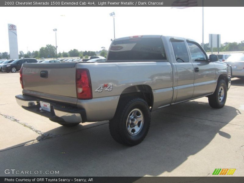 Light Pewter Metallic / Dark Charcoal 2003 Chevrolet Silverado 1500 Extended Cab 4x4