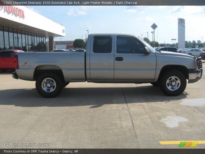 Light Pewter Metallic / Dark Charcoal 2003 Chevrolet Silverado 1500 Extended Cab 4x4