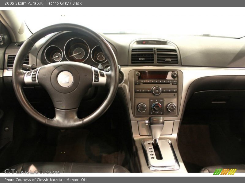 Techno Gray / Black 2009 Saturn Aura XR