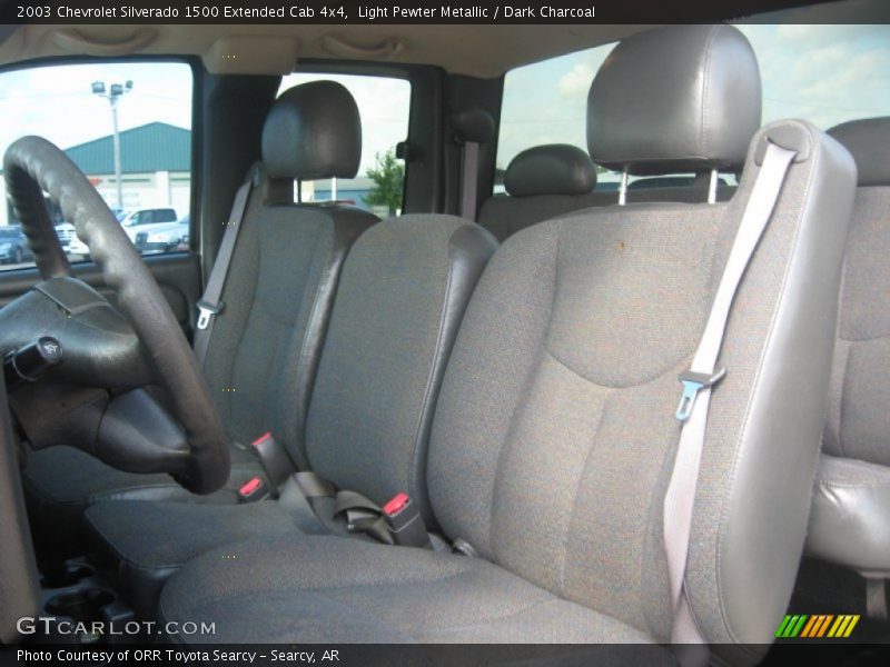 Light Pewter Metallic / Dark Charcoal 2003 Chevrolet Silverado 1500 Extended Cab 4x4