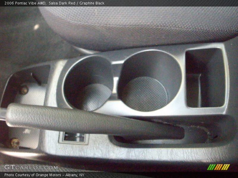 Salsa Dark Red / Graphite Black 2006 Pontiac Vibe AWD