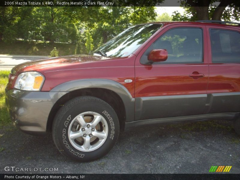Redfire Metallic / Dark Flint Gray 2006 Mazda Tribute s 4WD