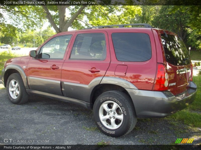 Redfire Metallic / Dark Flint Gray 2006 Mazda Tribute s 4WD