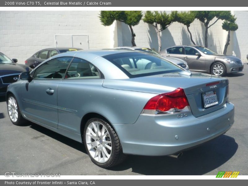 Celestial Blue Metallic / Calcite Cream 2008 Volvo C70 T5