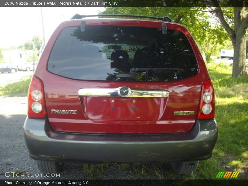 Redfire Metallic / Dark Flint Gray 2006 Mazda Tribute s 4WD