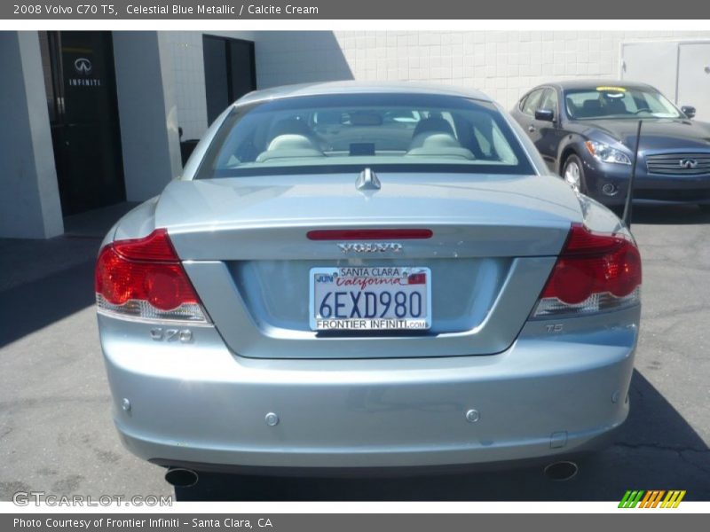 Celestial Blue Metallic / Calcite Cream 2008 Volvo C70 T5